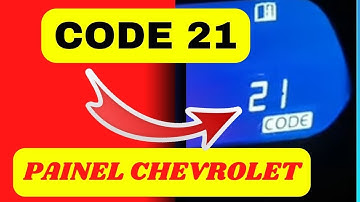 CÓDIGO 21 no painel do CHEVROLET ÔNIX E PRISMA 2014 a 2019, o que significa esse ERRO como RESOLVER