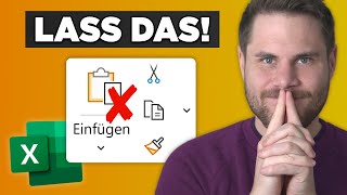 Die 10 GRÖßTEN Anfängerfehler in Excel