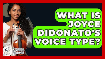 What Is Joyce DiDonato