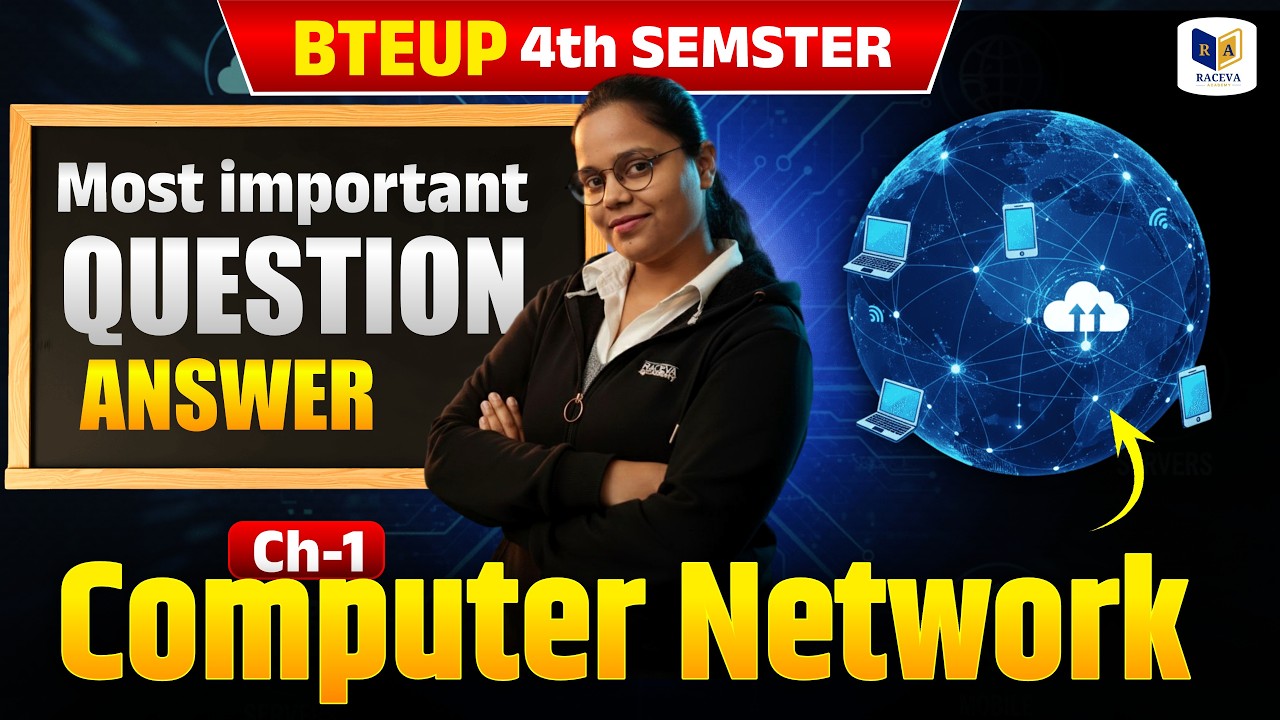 BTEUP 4th Semester Computer Network Chapter 1 | Most Important Questions & Answers 2026
