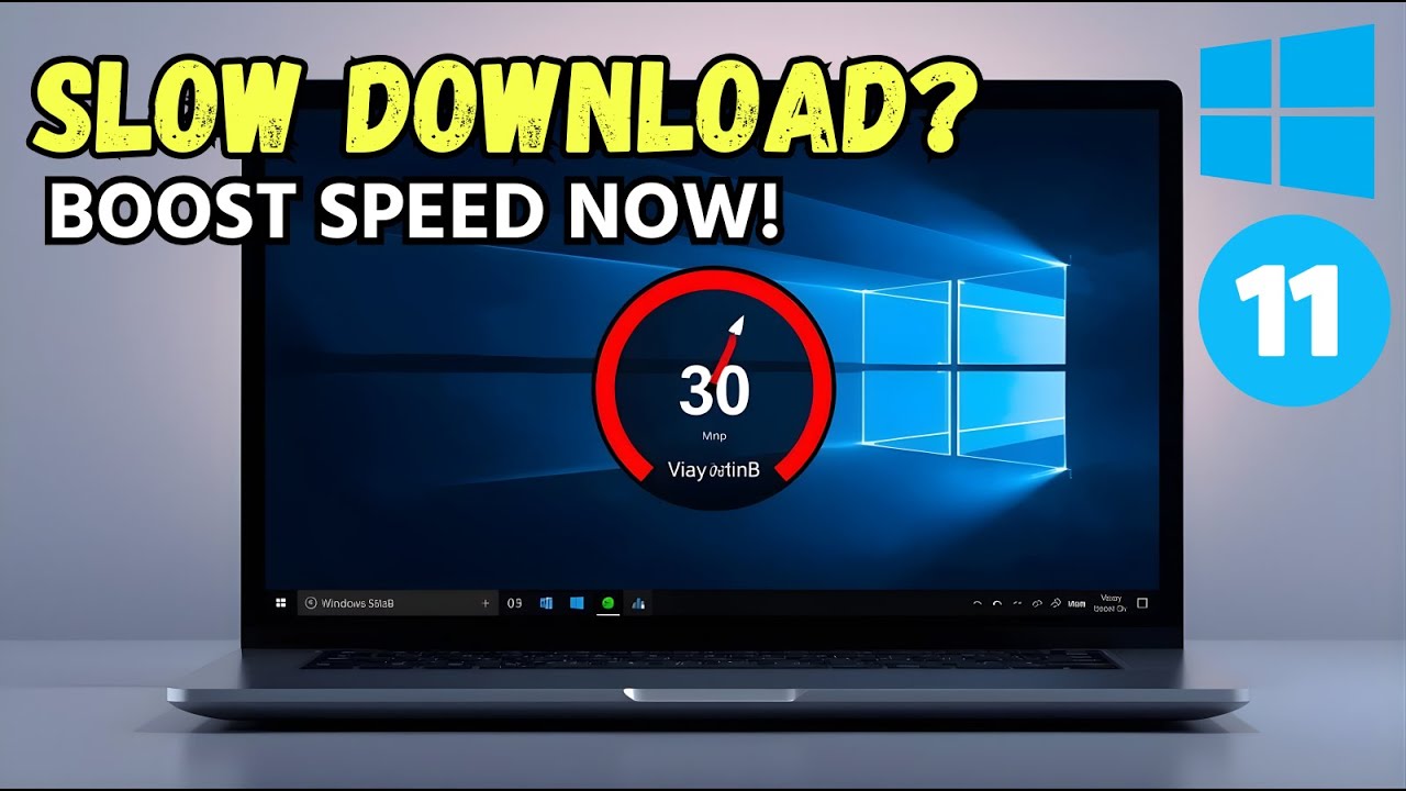Устранение низкой скорости загрузки в Windows 11 | Быстрое увеличение скорости интернета (2025)