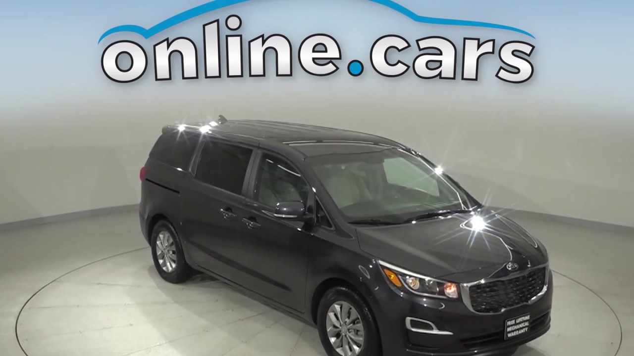 A17292PT Used 2019 Kia Sedona Gray Van Test Drive, Review, For Sale YouTube