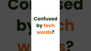 Confused by tech words? 🤔Learn common technology acronyms with simple meanings.