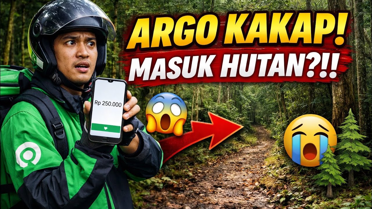 ARGO KAKAP GoSend Instan! Tapi Antarannya Sampai HUTAN ALAS Parah Banget 😱🌲