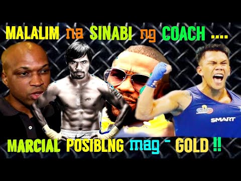 🥊 MALALIM na KAHULUGAN na SINABI ni Derrick James kay Pacauiao! | Marcial WAGI at UMABANSE #4GOLD!