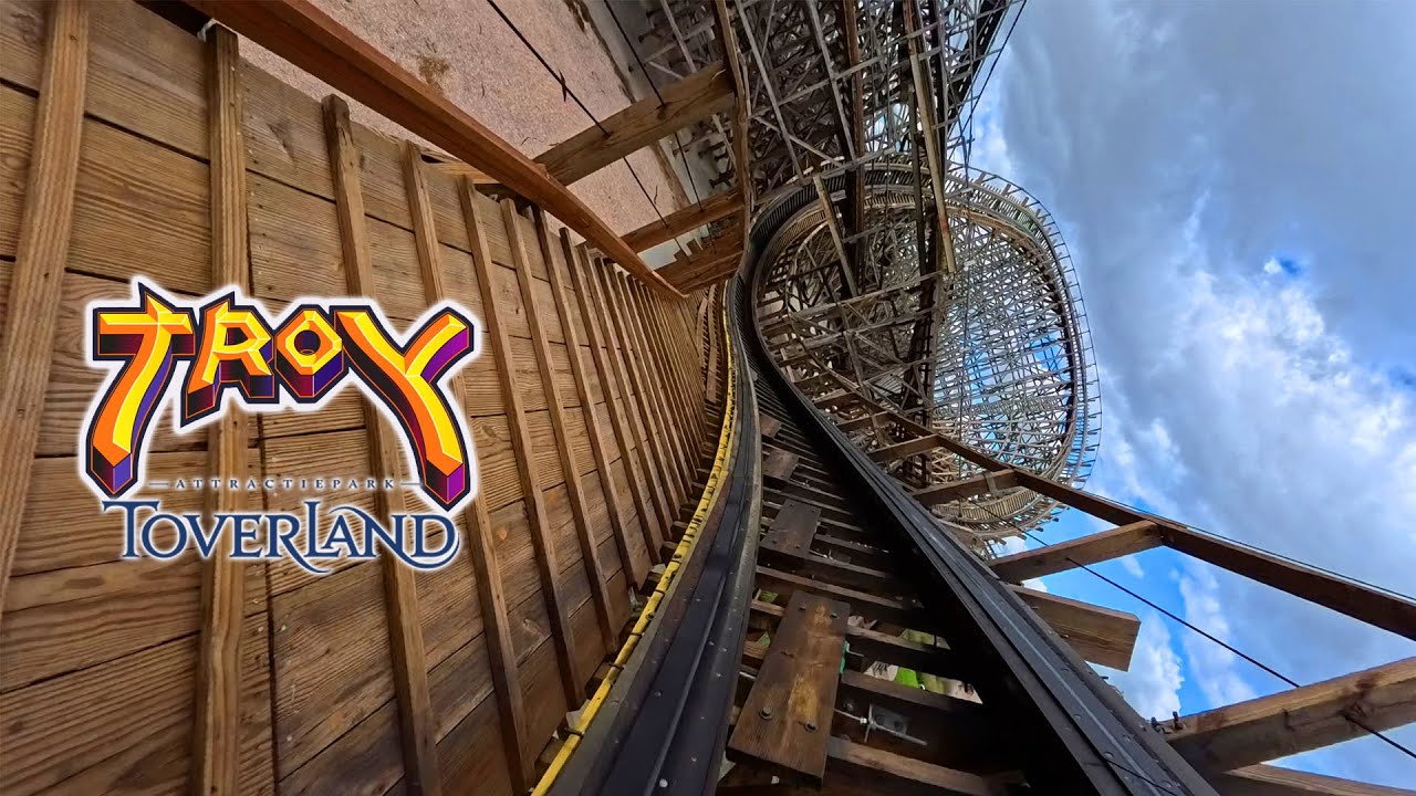 Troy 4K Front Seat POV - Toverland