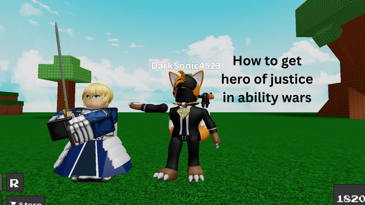 how to get hero of justice in ability wars