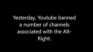Youtube bans numerous notable Alt-right figures