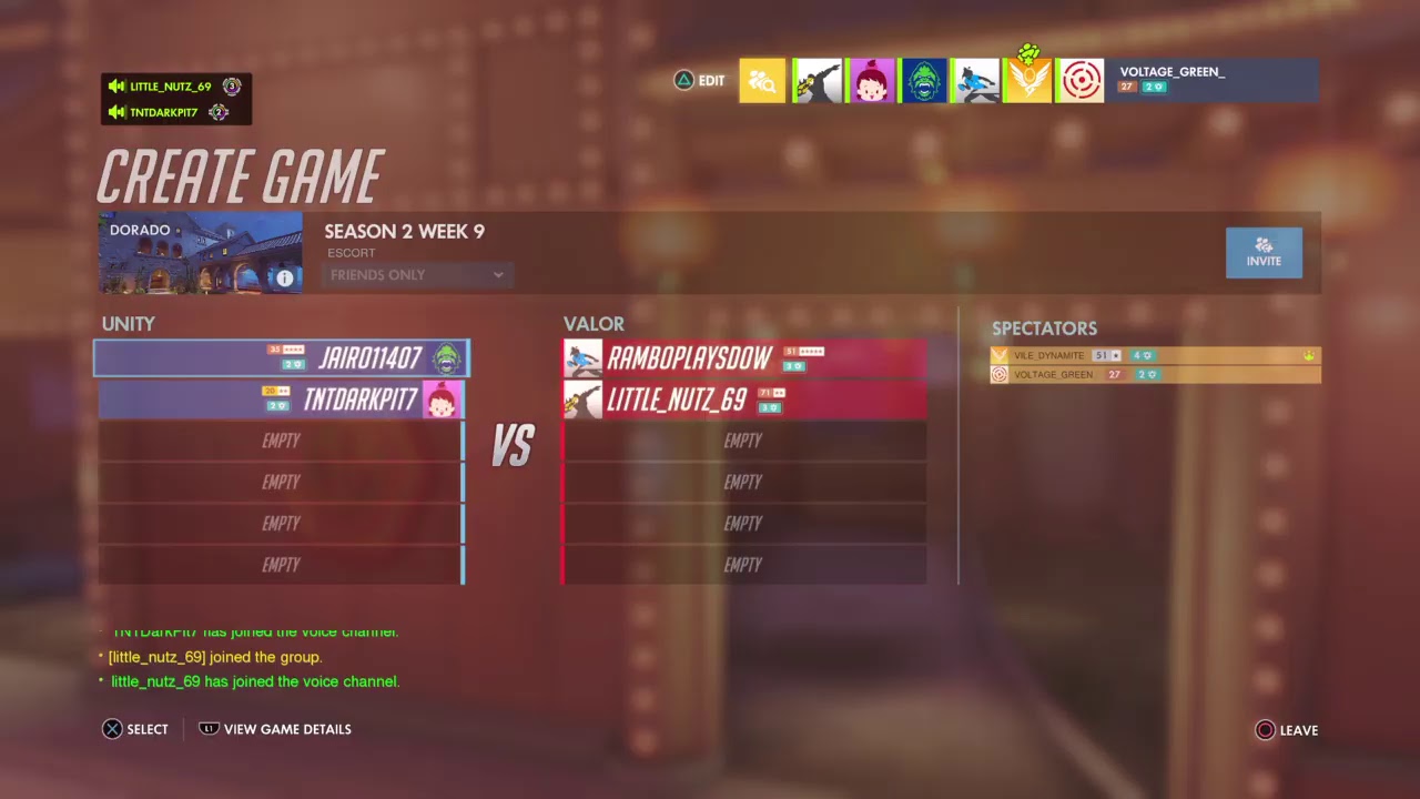 Week9 G6 Unity Vs. Valor - YouTube