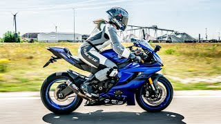 Yamaha R6 SC Project Exhaust SOUND / Fly by's / Revs / INSANE / FULL SYSTEM