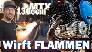 Simson Mtx 130Ccm 38Ps 150Kmh Onboard & Dyno Pz Tuning