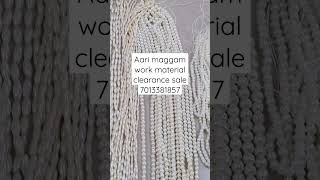 Aari Maggam Work Material Clearance sale/online sale/7013381857