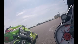 Normal guy rides superbike at pace round Sachsenring on a BMW S1000RR Mike Spike Edwards motorcycle