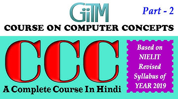 CCC CHAPTER-1 Part-2 | GIITM