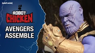 Avengers Assemble | Robot Chicken | adult swim