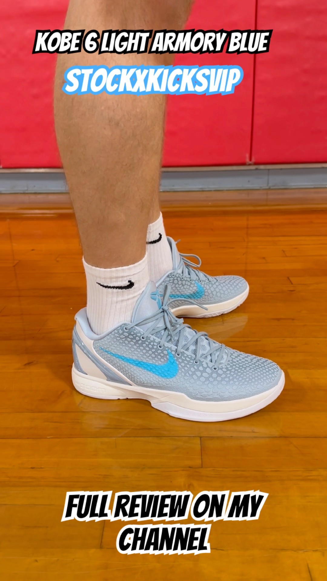 Kobe 6 Light armory blue via Stockxkicksvip. Full review on my