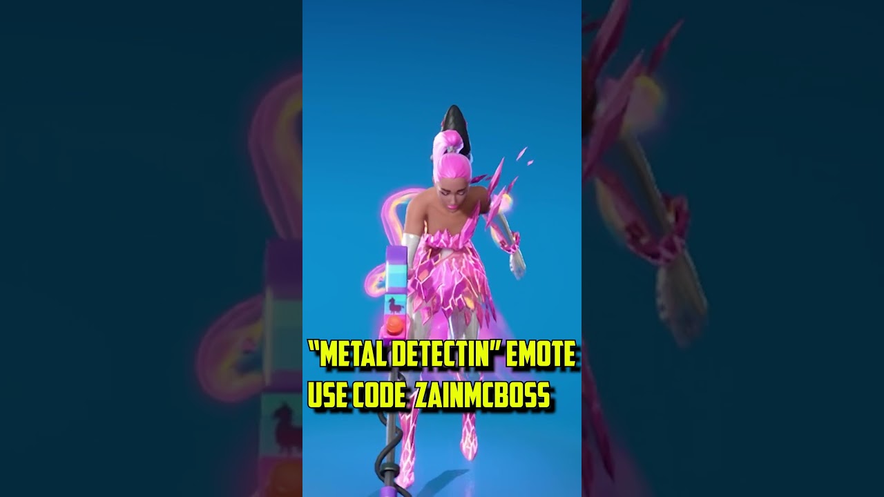 New METAL DETECTIN  EMOTE   #fortnite  #itemshop #epicpartner