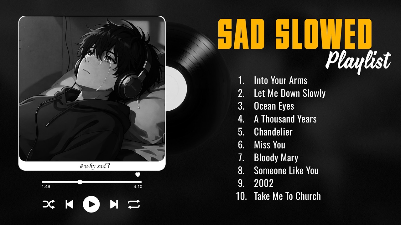 Sad Love Songs Playlist 💘 Sad Slowed Songs to Cry to at 3AM | Playlist ...