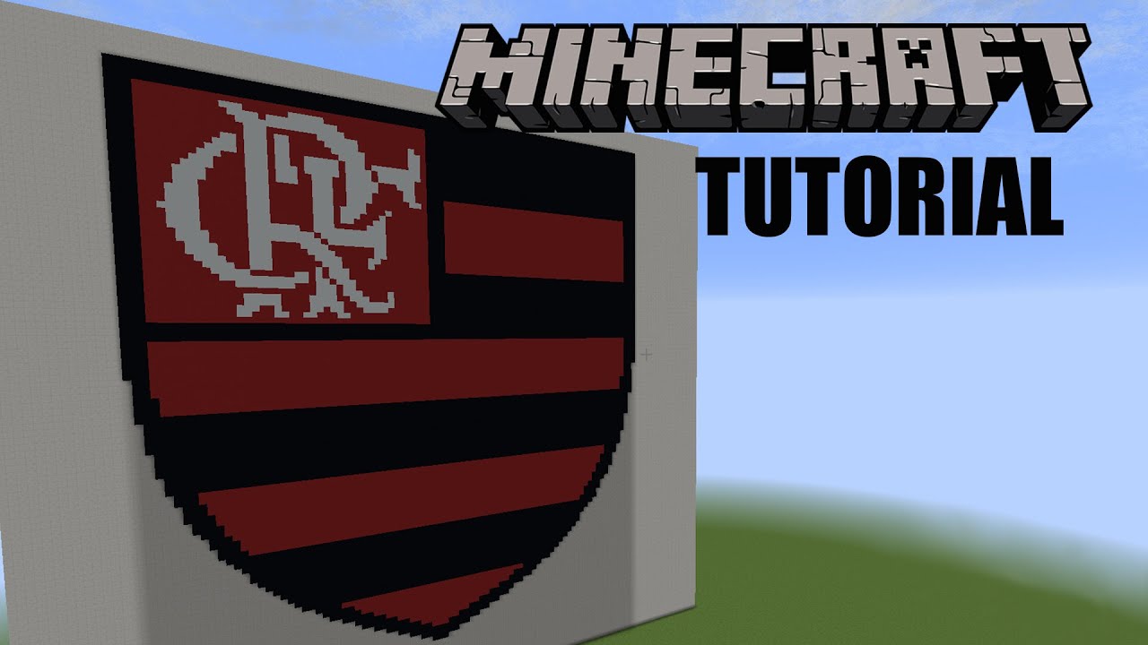 camisa do flamengo minecraft