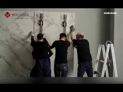 Hướng dẫn thi công và sử dụng gạch ốp lát khổ lớn