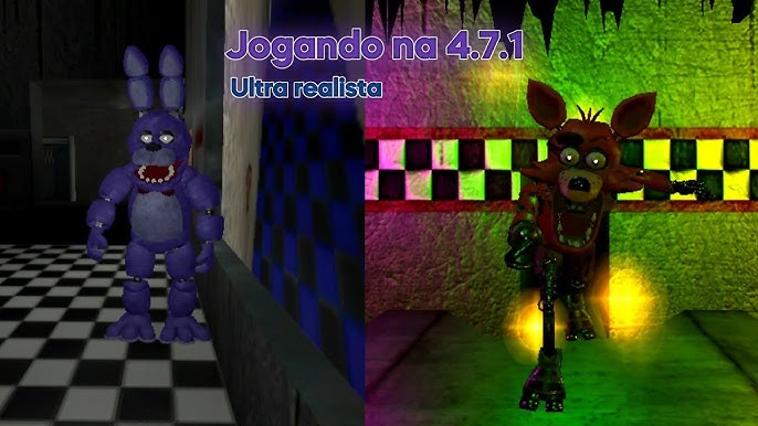 FNAF 1 Doom RE Creepy Android - Jogando no GzDoom 4.7.1 (Ultra realista) 