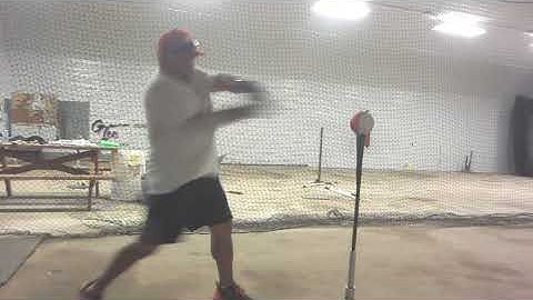 Adolph works on arm extension, explosion and top arm in the snap