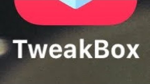 How To Download Tweak Box! *DESCRIPTION*