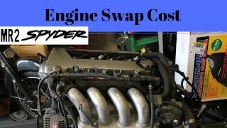 MR2 2zz Swap What does it cost?