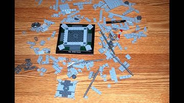 Lego Architecture Series - The Eiffel Tower - Stop Motion Build