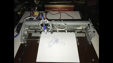 3 AXIS CNC PLOTTER FROM DC MOTORS AND OPTICAL ENCODERS - TESTING 3