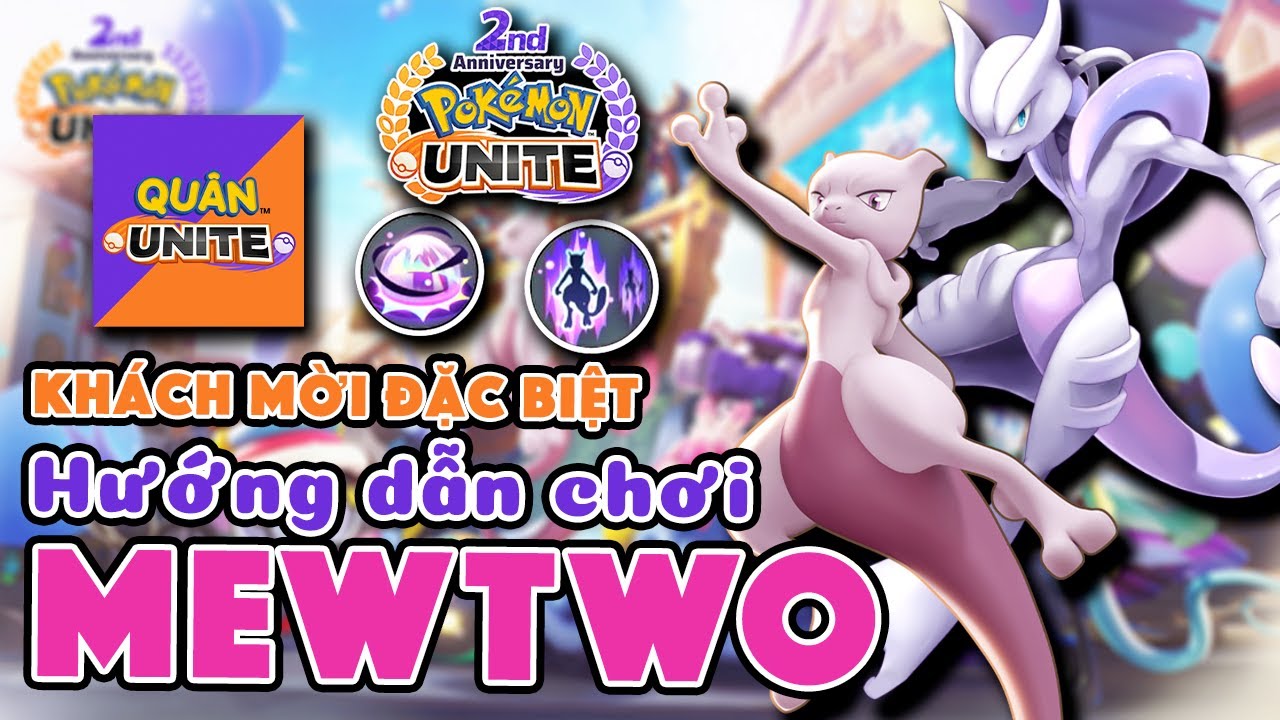 Mega Mewtwo X QUÁ BÁ ĐẠO trong Pokemon Unite! Mega Mewtwo X chuẩn meta ...