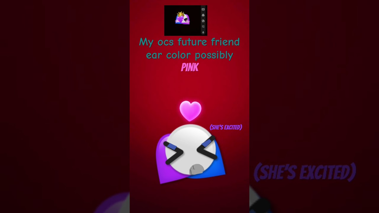 Possibly her new friends ear color