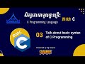 3. Basic Syntax of C Programming | C PROGRAMMING LANGUAGE