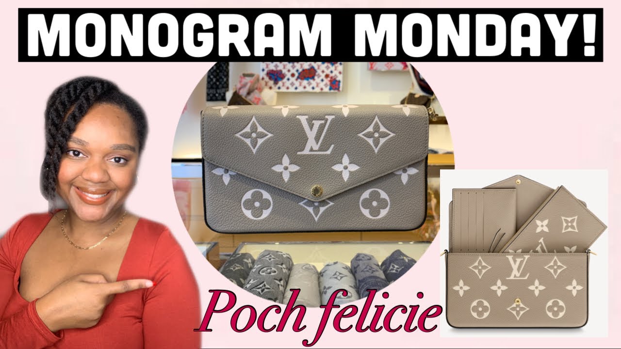 Monogram Monday! Limited Edition LV Felicie! New Louis Vuitton Bag! Buy  This Bag! 