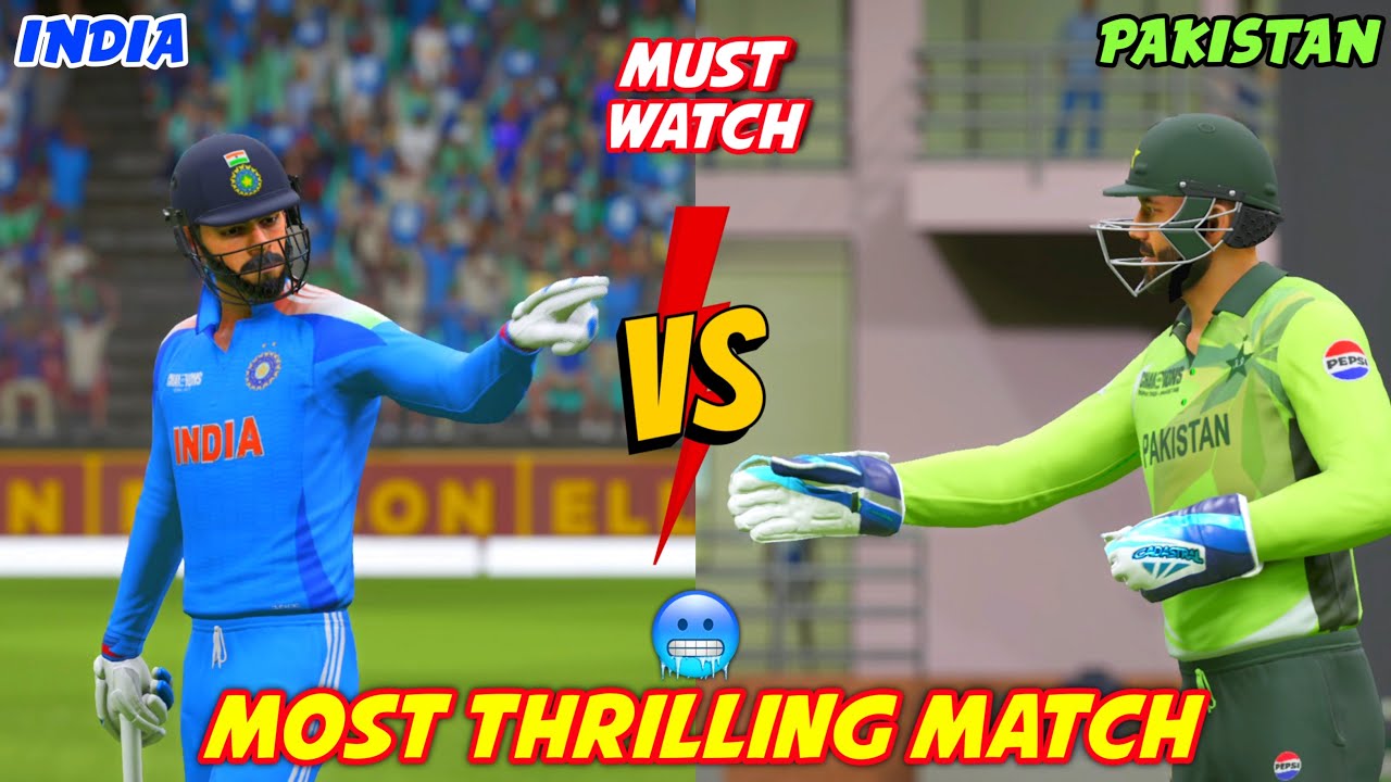🔥 MOST THRILLING INDIA vs PAKISTAN MATCH EVER 🥶🔥 CT 2025