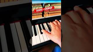 Clocks - Coldplay #piano #pianonotes