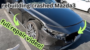 Rebuilding Crashed Mazda3 Hatchback - CLEAN TITLE!!