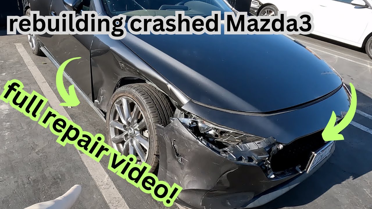 Rebuilding Crashed Mazda3 Hatchback - CLEAN TITLE!!