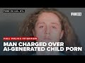 AI-generated child porn case in Wisconsin; full interview with police ...