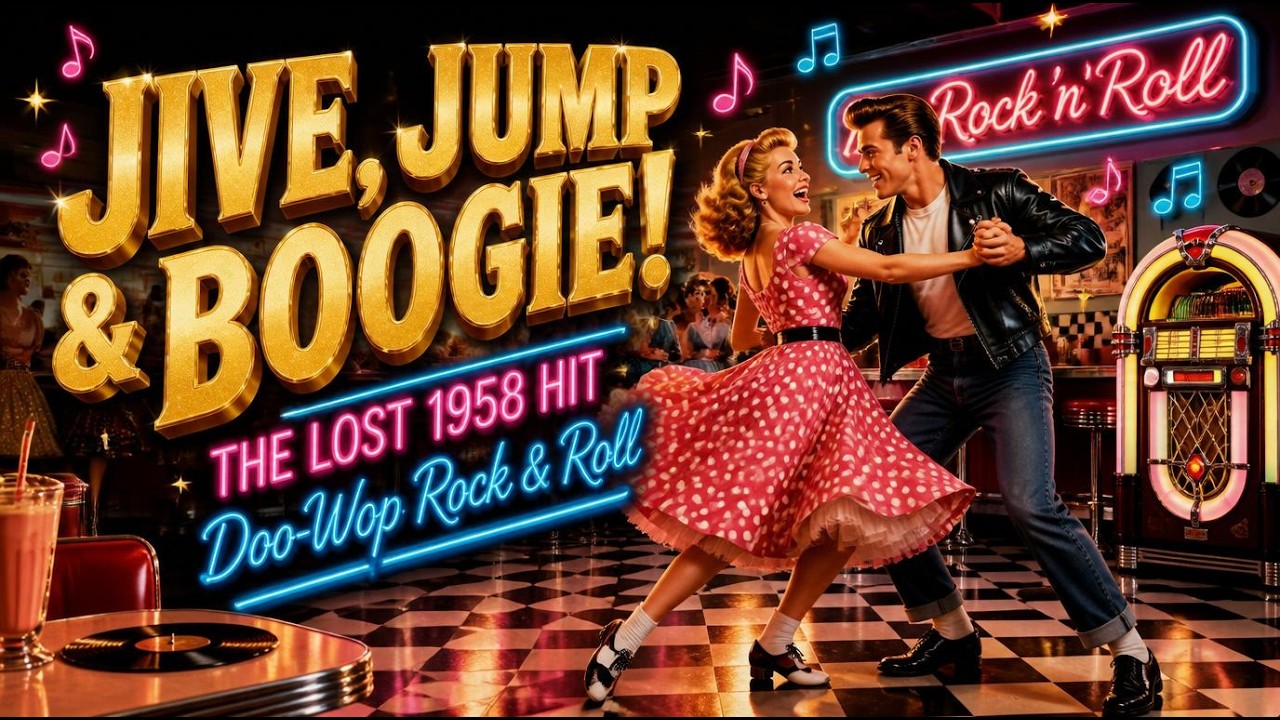 OLDIES DOO WOP ROCK 'N' ROLL 🔥 Fast 1950s Dance Music | Jive