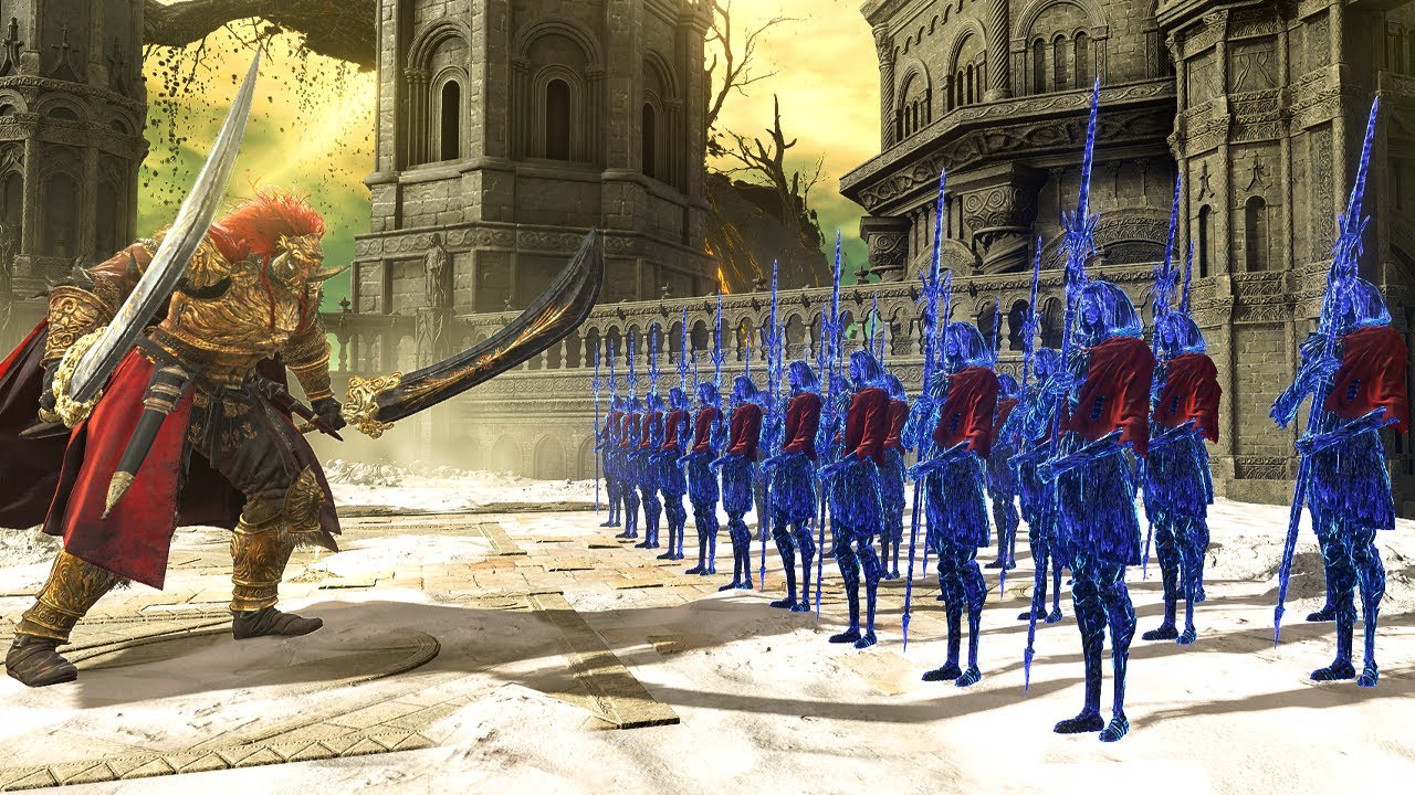 30 Spear Crystalians VS New Bosses ⚔️ Are They Super Powerful ? ⚔️ Elden Ring Shadow of The Erdtree