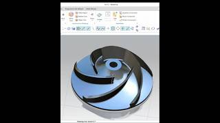Closed Radial Flow Centrifugal Pump Impeller Design in NX CAD | Pump Impeller 3D Modeling Tutorial