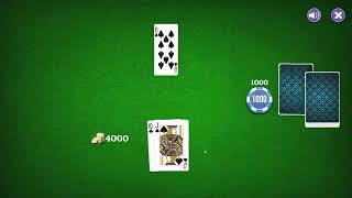 Simple BlackJack 54 Game screenshot 1