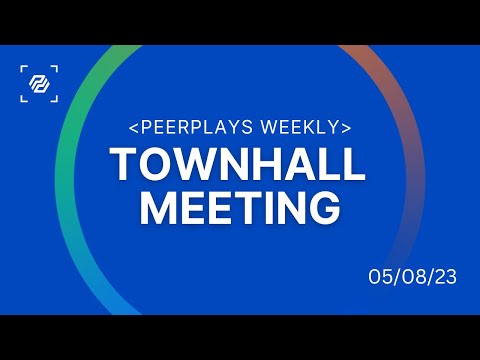 Peerplays Weekly Townhall Meeting May 8, 2023 - video from Peerplays