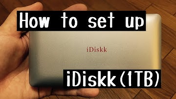 (English) How to set up iDiskk HDD Enclosure (1TB) with your iPad Pro 2020/ iPhone