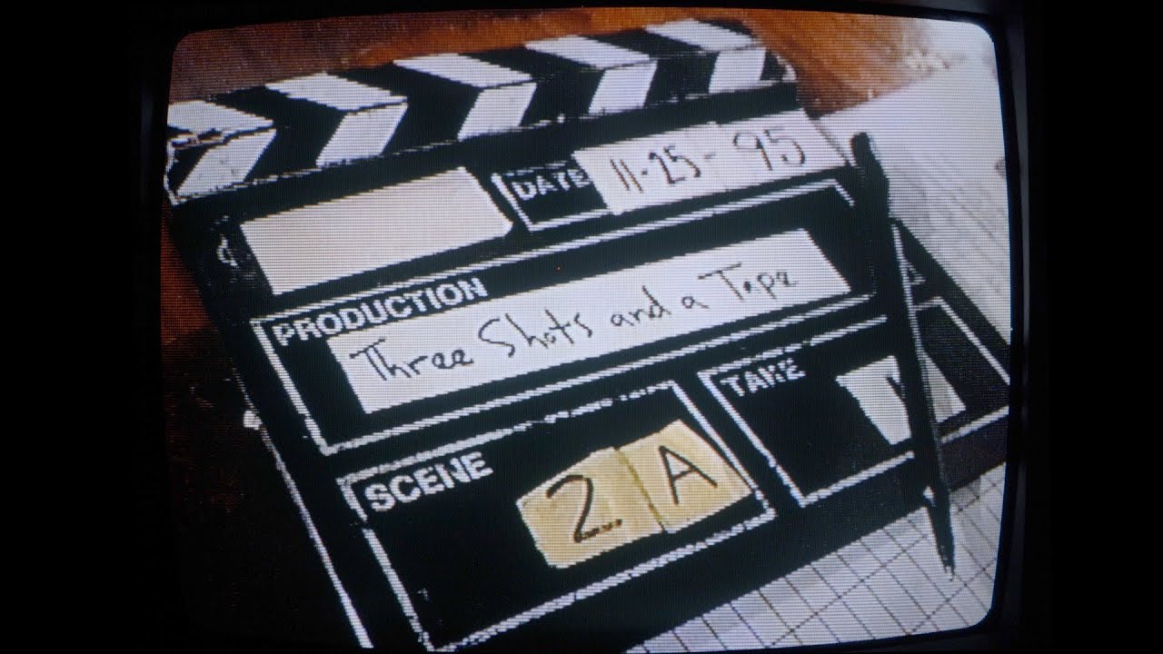 Behind the scenes of Three Shots and a Tape - MCTC film school class project.