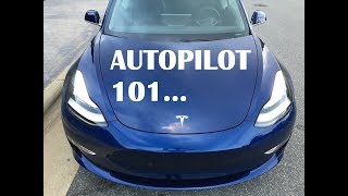Tesla Autopilot 101 - The Basics