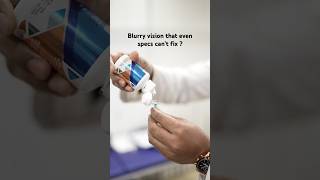 Is your vision still blurry even after changing glasses, comment KERATOCONUS to know more!