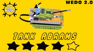 LEGO Masters make a powerful battle tank from LEGO WEDO 2.0