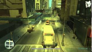 Grand Theft Auto IV (GTA 4/GTA IV) Gameplay Walkthrough Part #56 Mission: Taking In The Trash